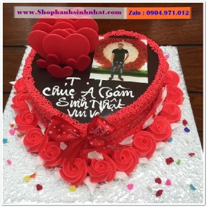 Bánh Sinh Nhật In Hình Ảnh - H75